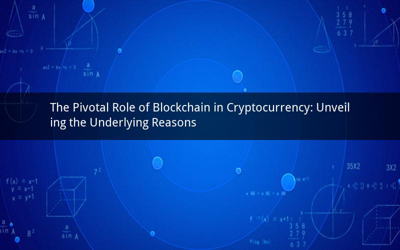 The Pivotal Role of Blockchain in Cryptocurrency: Unveiling the Underlying Reasons