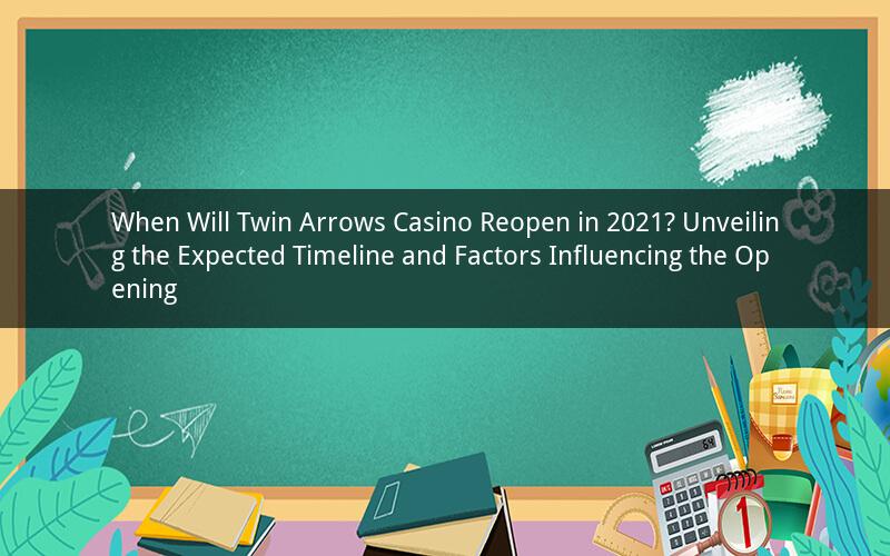 When Will Twin Arrows Casino Reopen in 2021? Unveiling the Expected Timeline and Factors Influencing the Opening