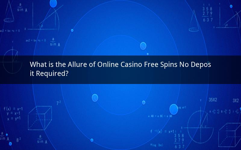 What is the Allure of Online Casino Free Spins No Deposit Required?