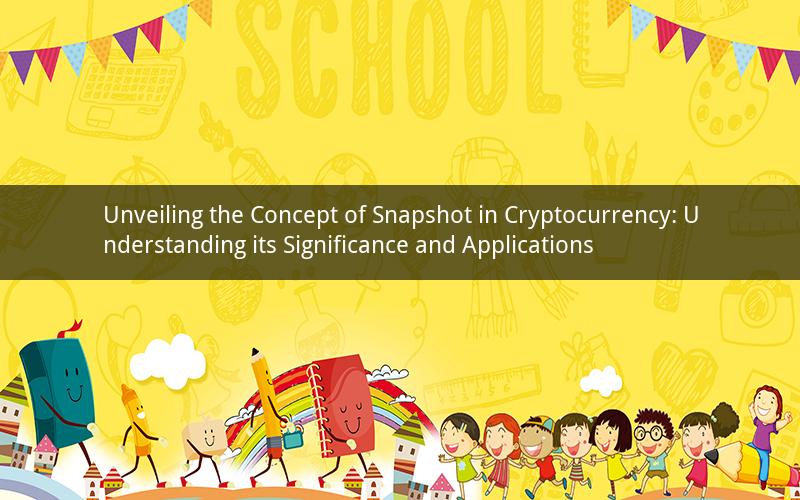 Unveiling the Concept of Snapshot in Cryptocurrency: Understanding its Significance and Applications