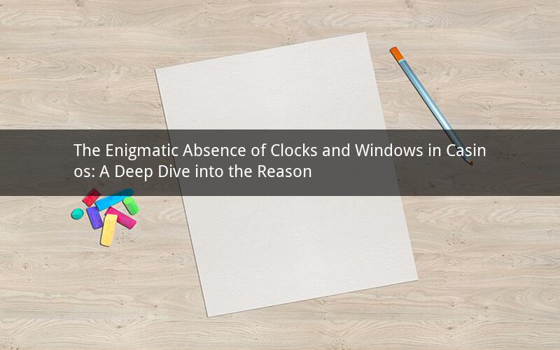 The Enigmatic Absence of Clocks and Windows in Casinos: A Deep Dive into the Reason
