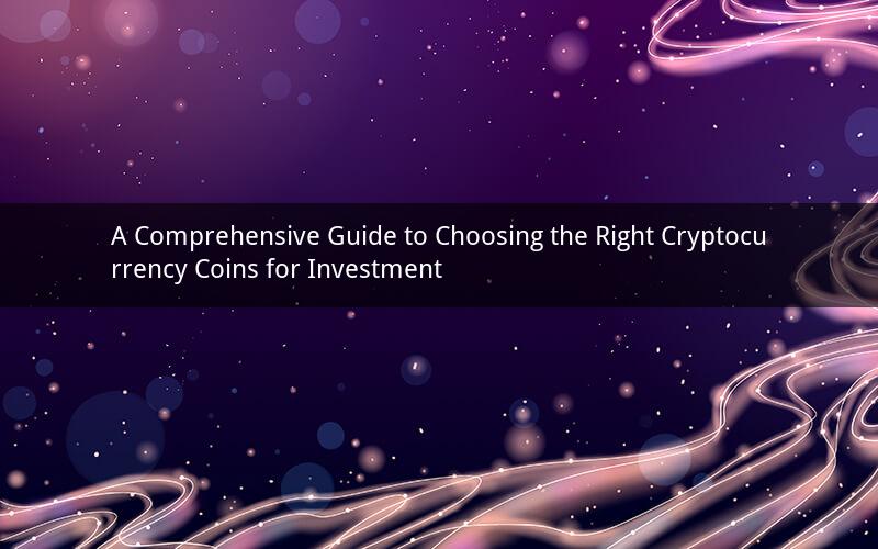A Comprehensive Guide to Choosing the Right Cryptocurrency Coins for Investment