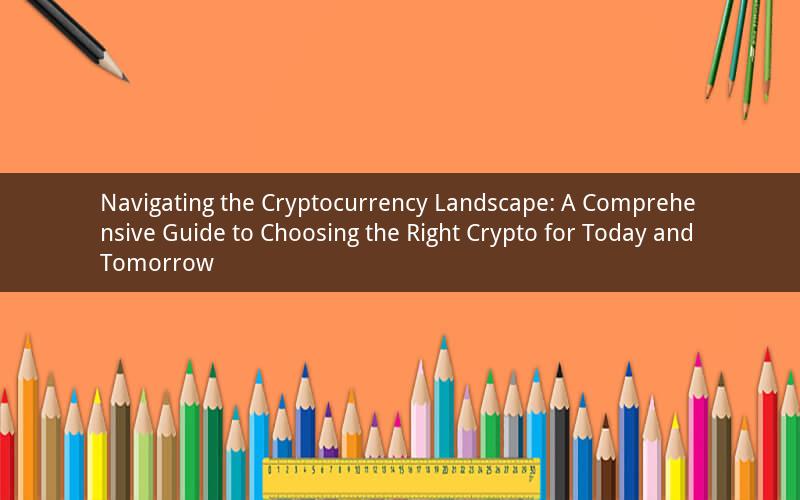 Navigating the Cryptocurrency Landscape: A Comprehensive Guide to Choosing the Right Crypto for Today and Tomorrow