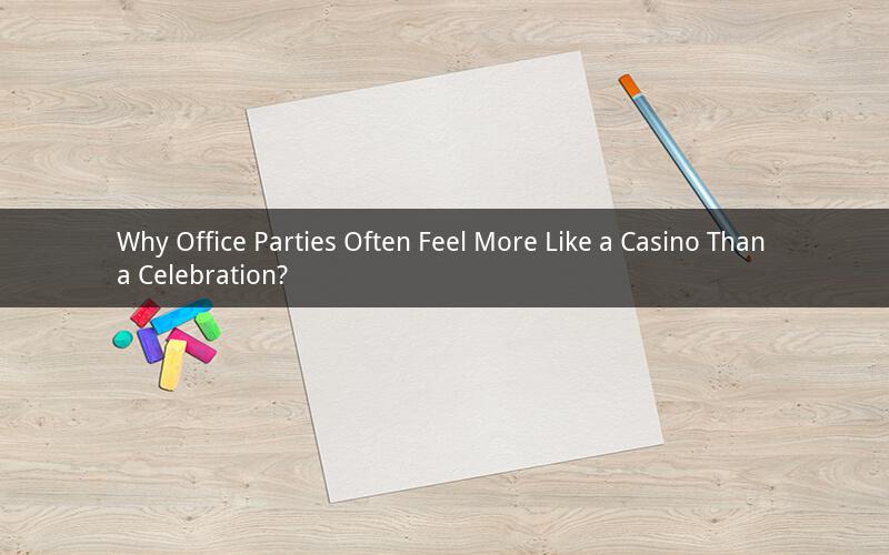 Why Office Parties Often Feel More Like a Casino Than a Celebration?