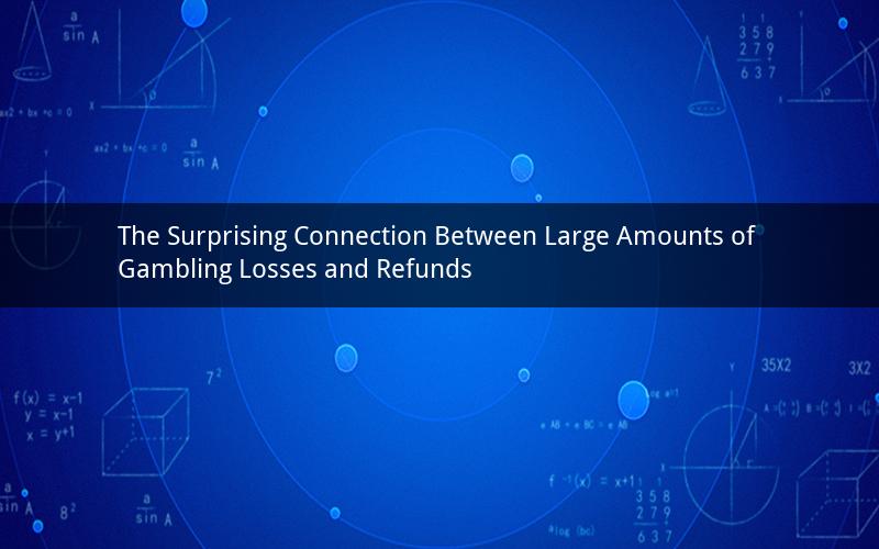 The Surprising Connection Between Large Amounts of Gambling Losses and Refunds