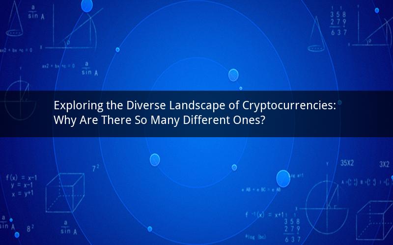 Exploring the Diverse Landscape of Cryptocurrencies: Why Are There So Many Different Ones?